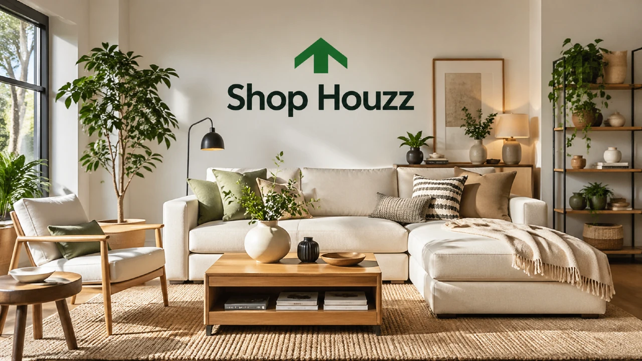 Shop Houzz modern home decor and furniture setup in a stylish living space