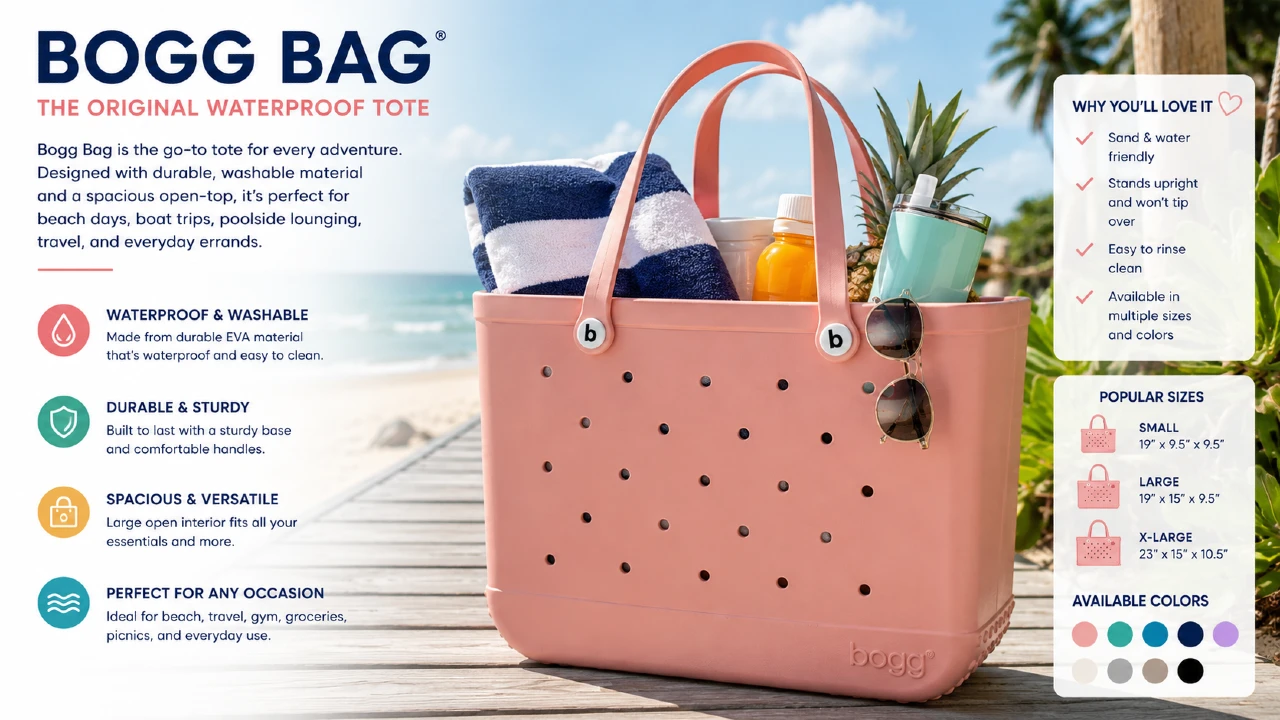 Bogg Bag The Iconic Waterproof Tote Redefining Everyday Style and Function